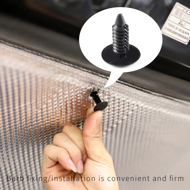 06-21 Year Toyota FJ Cruiser Accessories Modification Hood Aluminum Foil  Insulation Heat Shield Sound Thermal Protection Pad - AliExpress