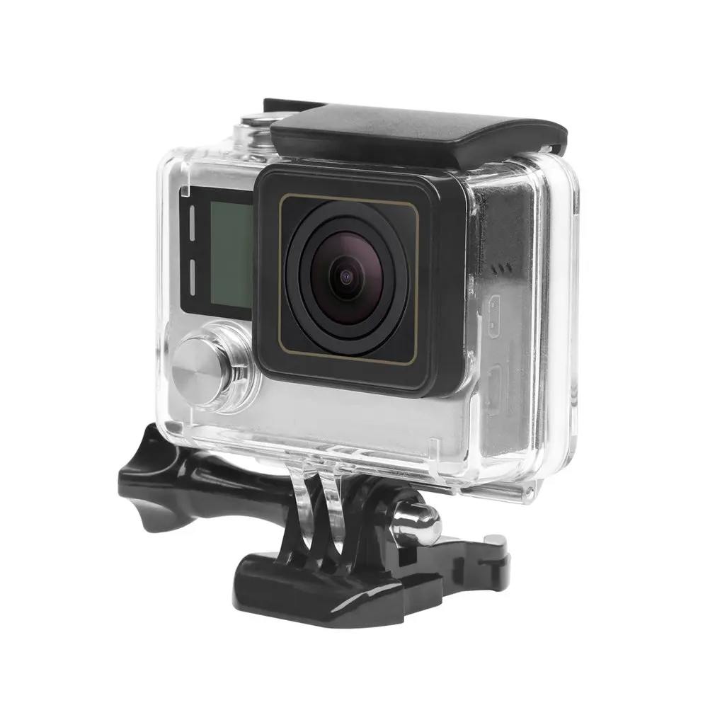 Diving Protective Housing Cover Case Waterproof Underwater Kit For GoPro Hero 3 3+ 4 Accessories Shell Protective Hard Case