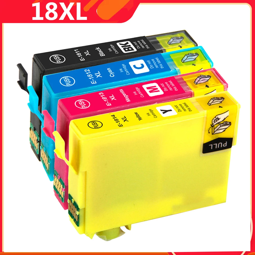 Совместим с Epson 18XL Multipack T1811 