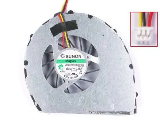 

SUNON MF60120V1-Q000-G99 8.0CFM DC 5V 0.36A Server Cooling Fan