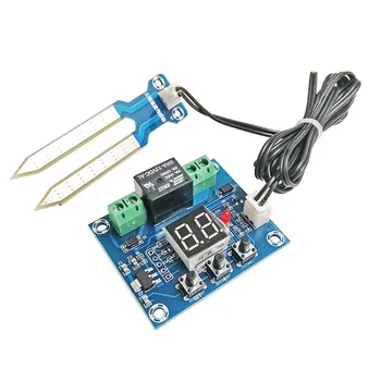 

Soil Moisture Controller Module Digital Display Accurate Flower Potted Digital Display Automatic Watering Sprinkler