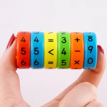 Aprendizagem brinquedo educacional ímã digital contagem inteligência jogo matemática novidade eixo quebra-cabeça brinquedos de matemática para crianças