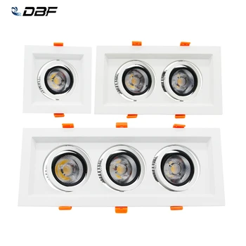 

LED Downlight LED Spot Light Recessed Square LED Non-Dimmable Downlight COB 10W 12W 20W 24W 30W 36W LED Decoration Ceiling Lamp