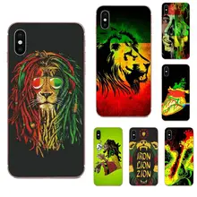 Untuk Huawei P7 P8 P9 P10 P20 P30 Lite Mini Plus Pro Y9 Prime P Smart Z 2018 2019 TPU call Box Bob Marleys Lion Rasta Singa Reggae(China)