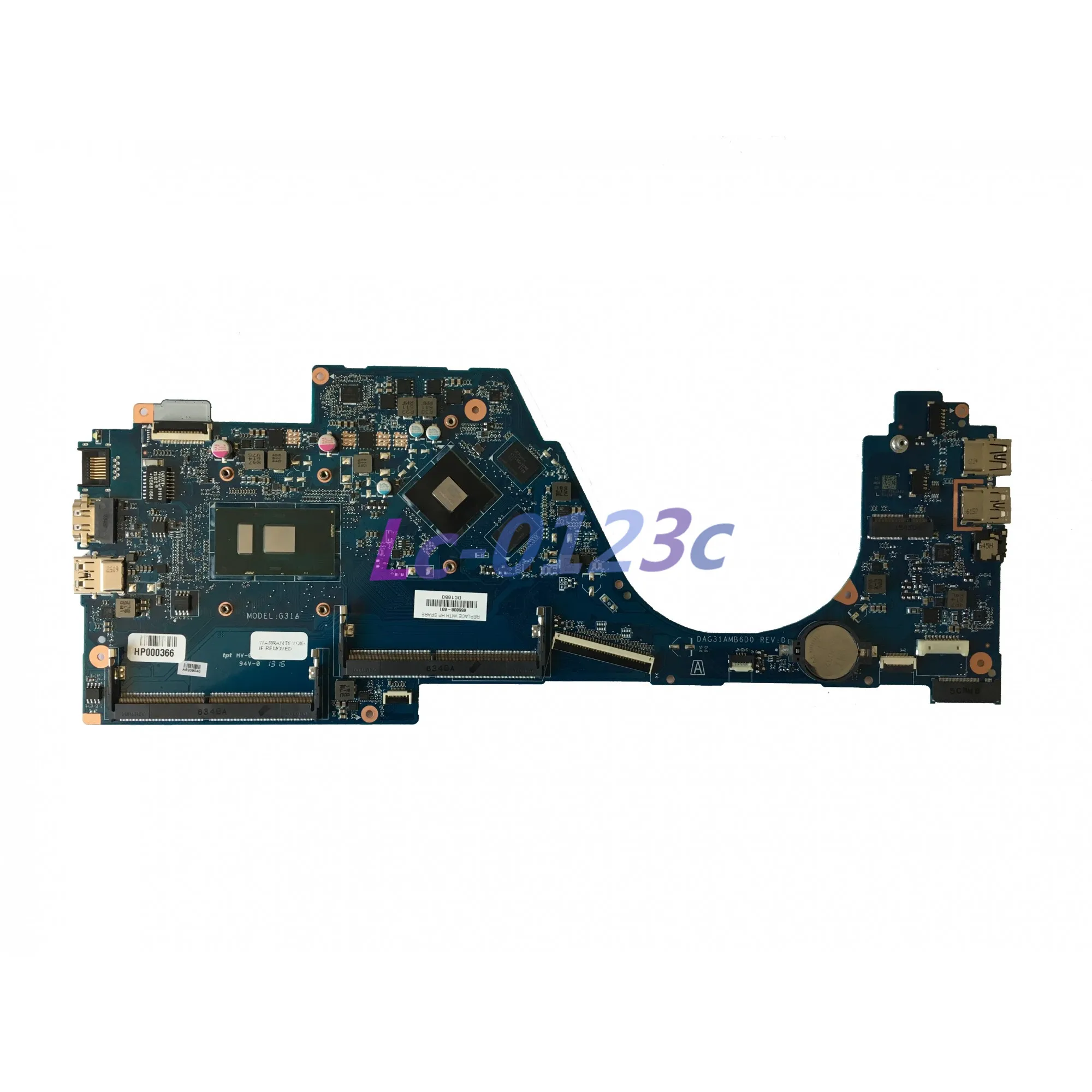 Fulcol для hp павильон 14-AL Материнская плата ноутбука с I7-6500U y 940 M X 4G GPU DAG31AMB6D0 855838-001 855838-501 855838-601 DDR4