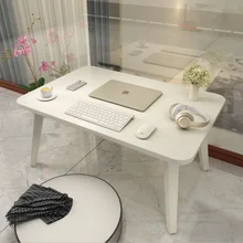 Bureau pliable pour ordinateur portable, Table d'écriture, pour balcon, dortoir, chambre à coucher