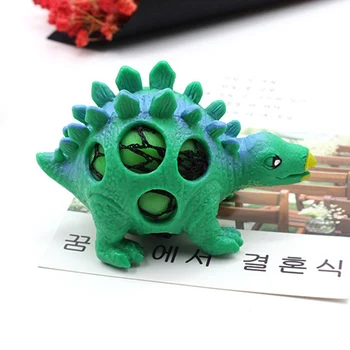 

Random Dinosaur Kill Time Cute Grape Ball Decompression Tool Stress Relief Sensory Gift Fidget Kids Adults Squeeze Toys Mesh