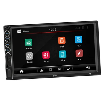 

Bluetooth Car Stereo Radio 2 DIN 7"Touchscreen FM HD MP5 Player Android
