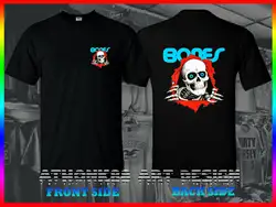 Новая футболка с изображением костей, футболка с логотипом Powell Pralta Bones, уличная рубашка, размер S-3XL