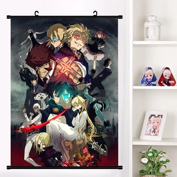

Anime Kekkai Sensen Leonardo Watch Chain Sumeragi Wall Scroll Mural Poster Wall Hanging Poster Otaku Home Decor Collection Art