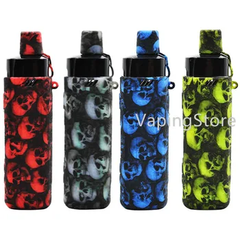 

Skull Skin Protective Silicone Case for IJOY Jupiter With Lanyard Sling