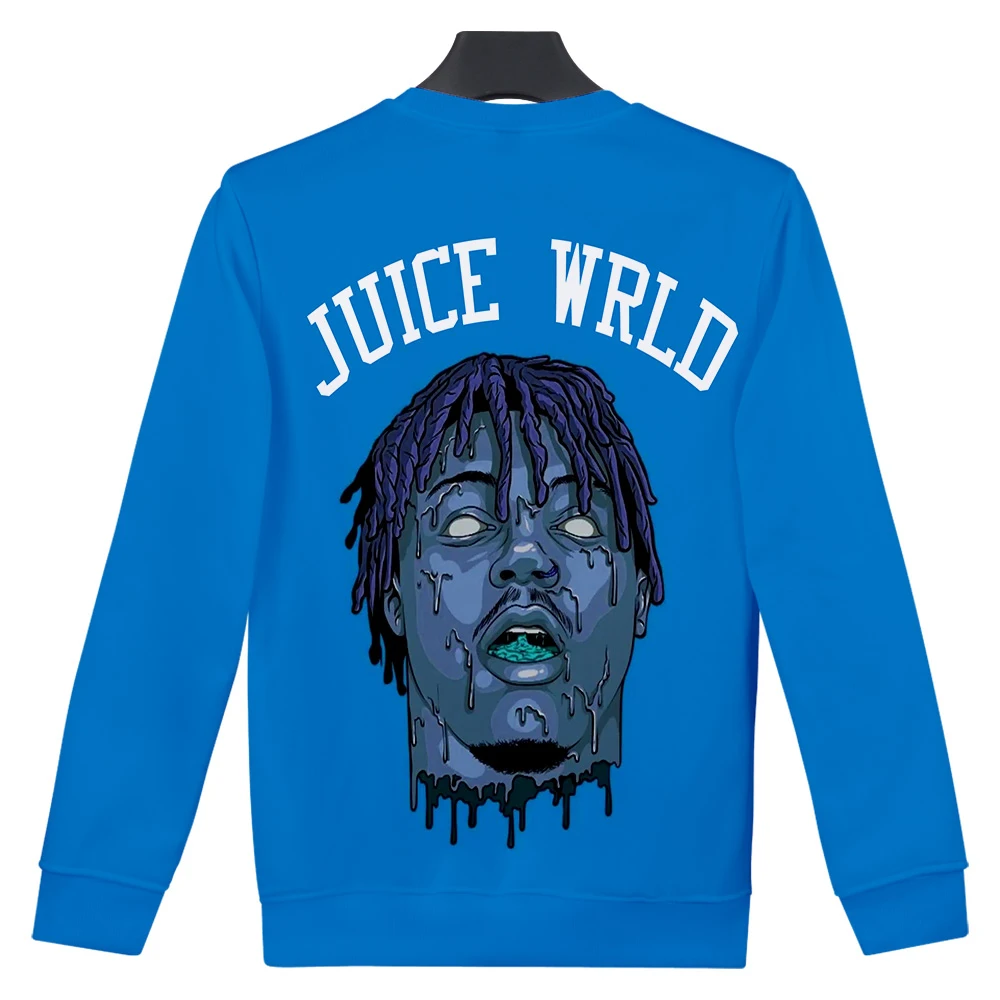 Juice wrld толстовка с 3D принтом, Мужская модная толстовка с капюшоном и длинным рукавом, джемпер, топы с капюшоном, повседневный Свободный пуловер