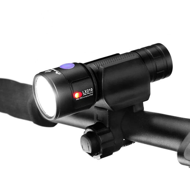 

Bike Light 950lm 5 Modes Bike MTB Bicycle Front Light Headlight Portable Mini Torch Flashlight USB Rechargeable IPX6 Waterproof