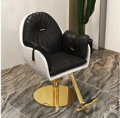 Glass fiber reinforced plastic barber's chair hair salon special lift hairdressing net red high-end hairdressing shop stool hair