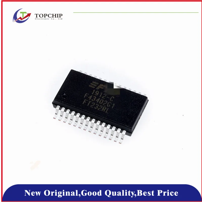 1 шт./лот 100% Новый оригинальный FT232RL REEL USB FS SERIAL UART 28 SSOP|uart|uart ft232rluart usb |