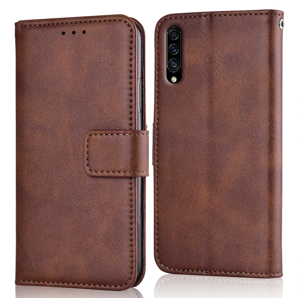 Для samsung A90 5G чехол задняя крышка для samsung Galaxy A90 5G Coque Флип Бумажник кожаный чехол для samsung A 90 A90 5G чехол - Цвет: niu-Brown