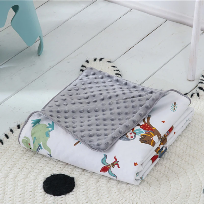 Для детских ходунков одеяло малыша фланель пеленание летние одеяла на кровать банное полотенце с мультяшным принтом Многофункциональный