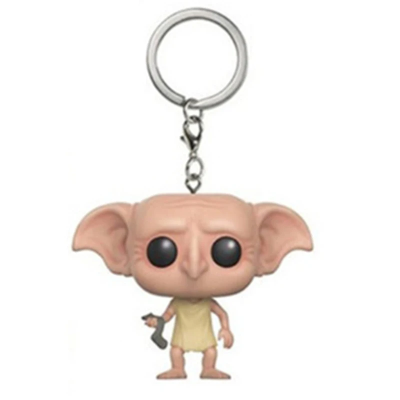 Dobby Игра престолов брелок Aharri Poter отряд самоубийц Ходячие мертвецы Dragon Ball Doctor Who брелок для ключей - Цвет: Dobby
