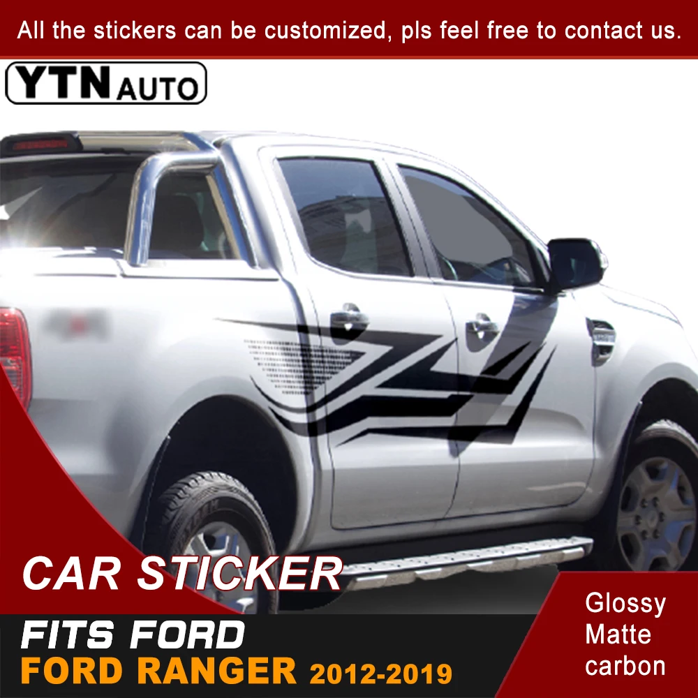 Автомобильные наклейки для Ford Ranger 2012 2013 2014 2015 2016 2017 2018 2019 2020 боковой корпус грязи