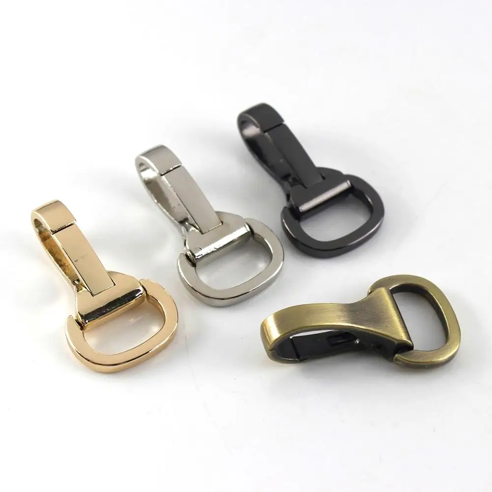 

Metal Snap Hook Trigger Lobster Clasp Clip Spring Gate for Leather Craft Bag Strap Belt Webbing Keychain
