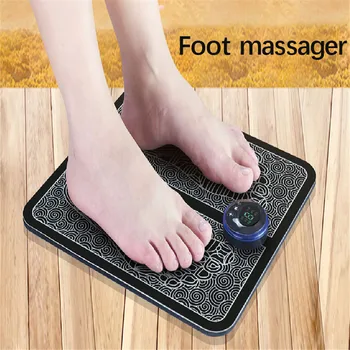 

Electric Foot Massager Pad Feet Muscle Stimulator Foot Massage Mat Improve Blood Circulation Relieve Ache Pain Health Care