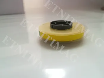 

10 Roll / Lot free shipping label Tapes Core LM-TP306YX 6mmx8m Yellow For Cable ID Printer lm-380e, lm-380a, lm-370e, lm-390a /