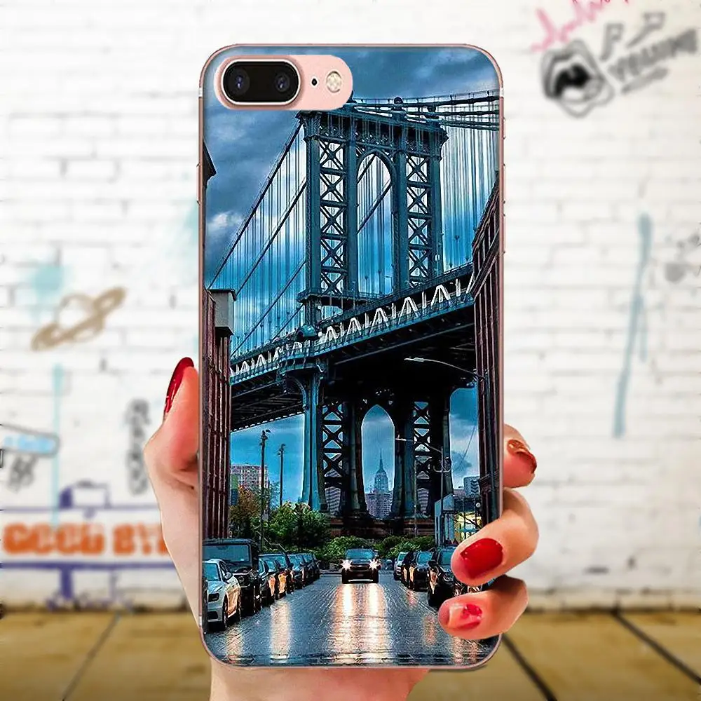 as picture Мягкие чехлы Capa для Xiao mi 3 mi 4 mi 4C mi 4i mi 5 mi 5s 5X6 6X8 SE Pro Lite A1 Max mi x 2 Note 3 4 New York City Fashion - Цвет: as picture