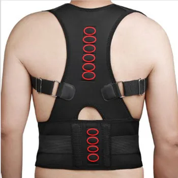 

Breathable Posture Back Brace Lumbar Support Belt Spinal Brace Vest Correct Posture Power Belt Brace Back Lumbar Support Corsets