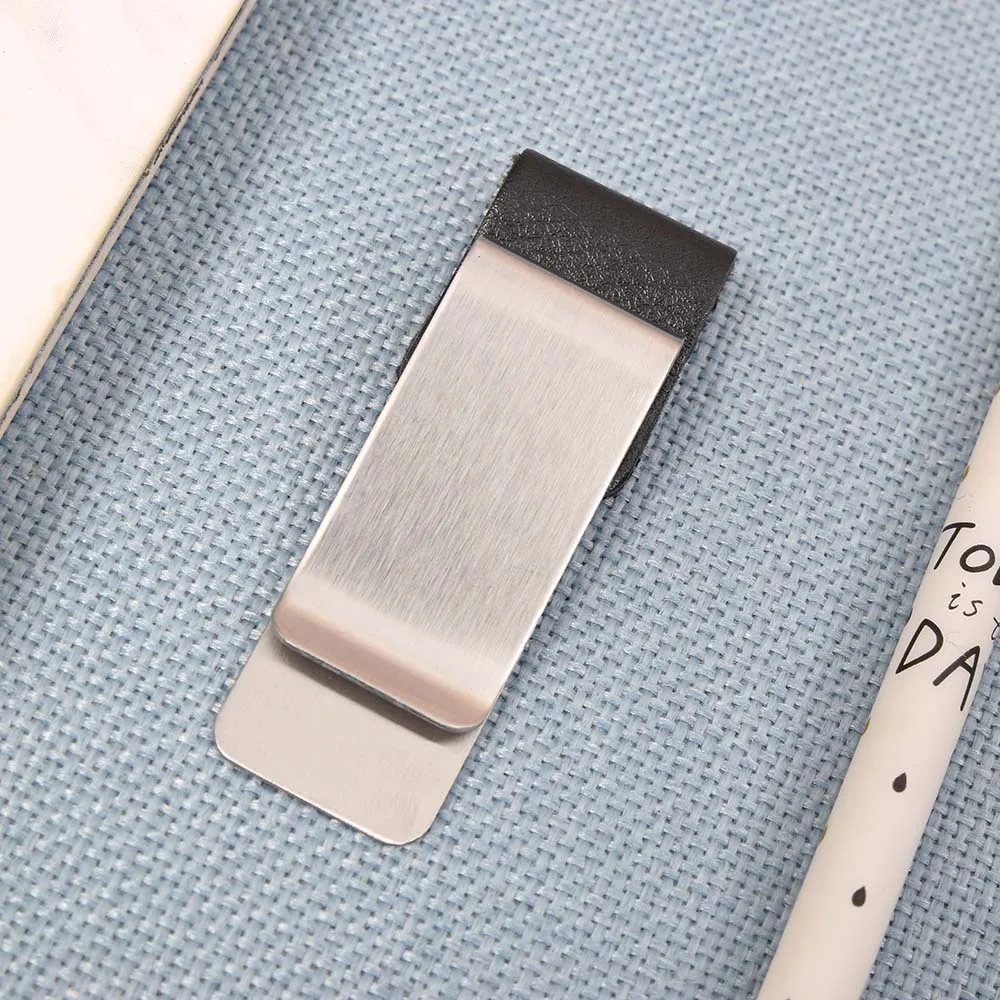 Pen Loop For Notebook Retro Leather Journal Notebook Pencil Holder Bookmark With Metal Clip Office Supplies 1pc pen holder pen and brush holder pen loop