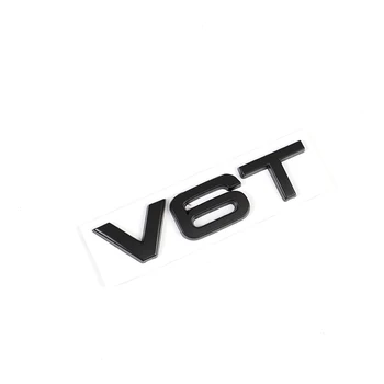 

Car Power Logo Sticker V6T V8T Engine Six-cylinder Eight-cylinder Turbocharged Letter Emblem 3D Badge Metal Alloy Car Decal