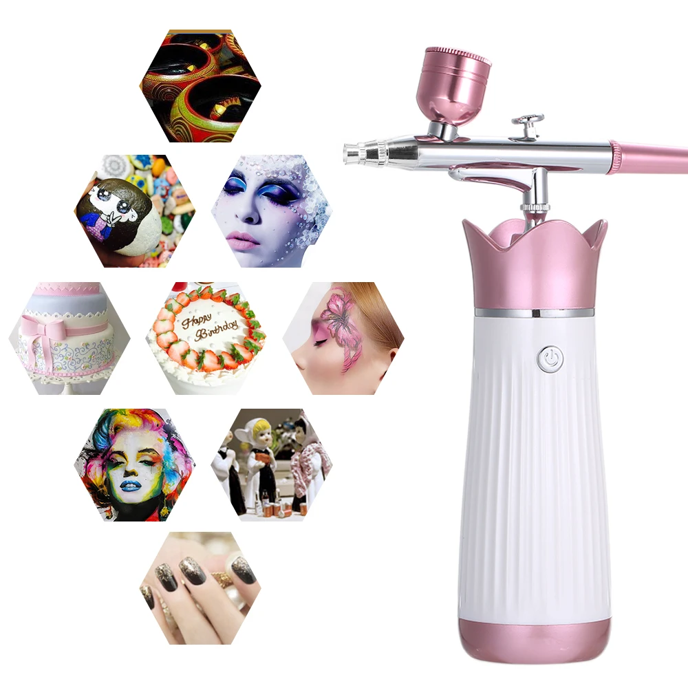 Facial Oxygen Injection Machine Nano-hudrating SPA Machine for Skin Whitening Facial Moisturizing Moisturizing Oxygen Sprayer