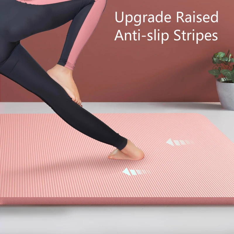Yoga Mat Thicken 20mm Widened Lengthened NBR Non-slip Esterilla Yoga Home Fitness Mat Male Female Beginner Gym Pilates Exercise