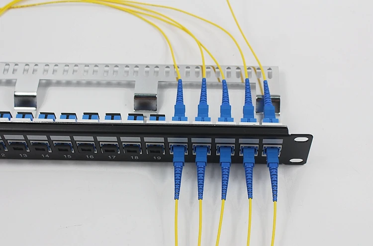 1U 19''  24 Port Sc  24x LC Duplex Straight