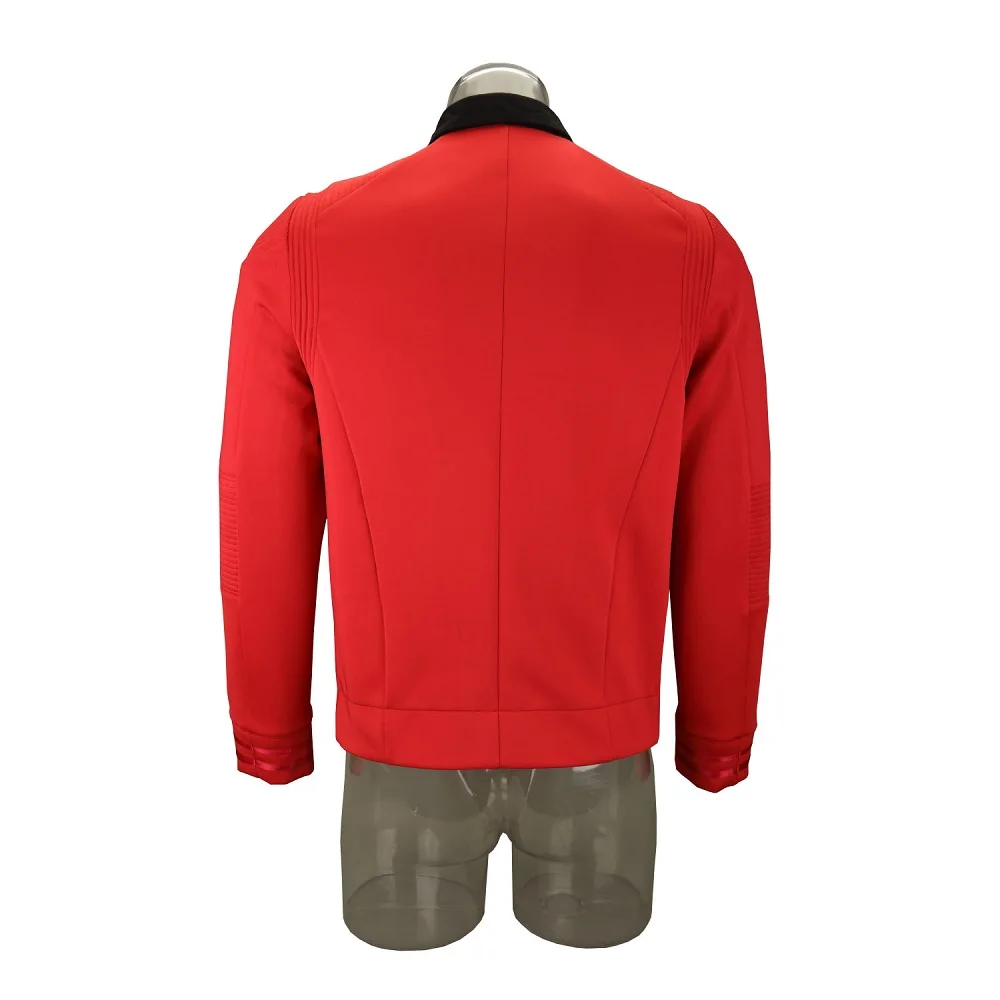 Star Trek Discovery Season 2 Starfleet Captain Kirk Uniform A Set of Shirt Pants Badge Costumes Men Top Adult Cosplay Costume (5)