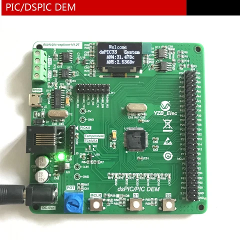 DsPIC33EV серия Development Board DsPIC Microchip DsPIC33EV128GM106 | Обустройство дома