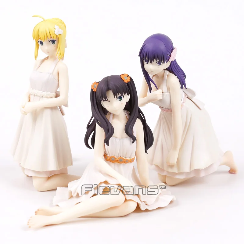 Fate stay night Тосака Rin Saber Lily Matou платье с Сакурой вер. Коллекционная модель игрушки из