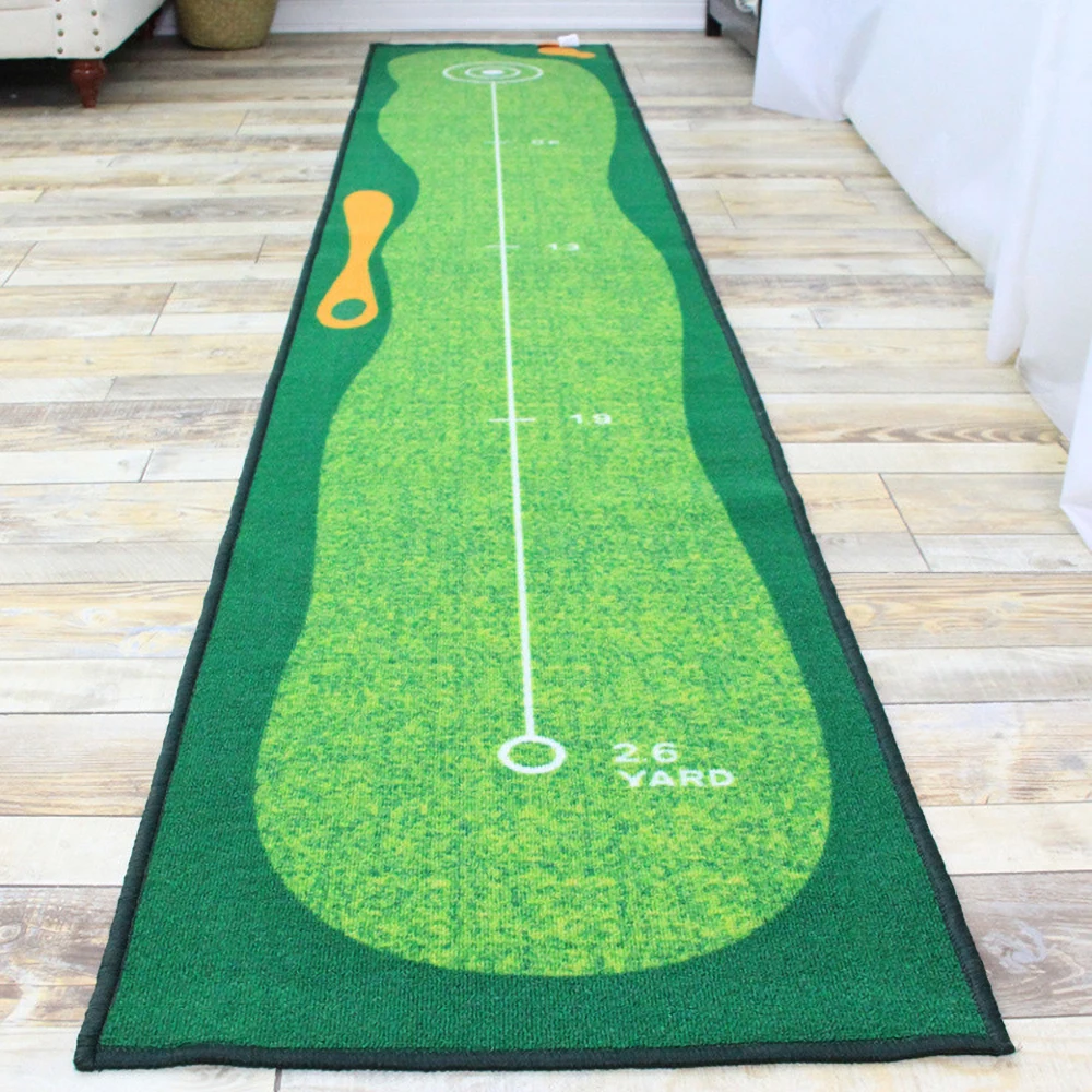 

Deluxe Golf Mats Portable Indoor Outdoor Mini Tpr Putting Ball Carpet Practice Mat Washable Anti-slip Practice Golf Mat 3Types