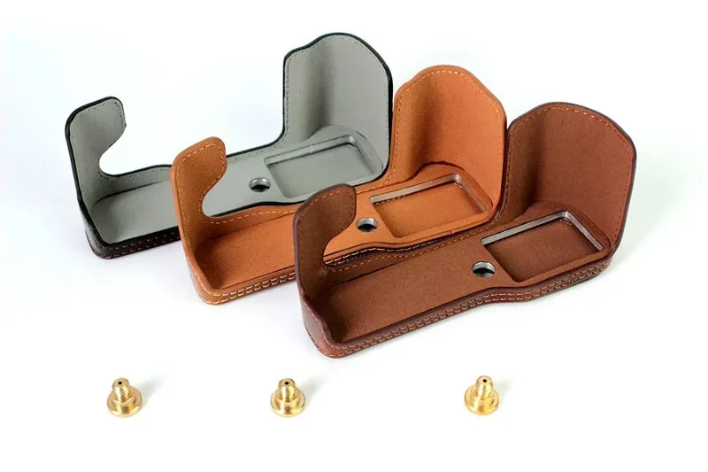 Copertura Del Corpo Della Nuova Macchina Fotografica Di Cuoio Metà Per Fujifilm Fuji Xt10 Xt20 X-T30 T30