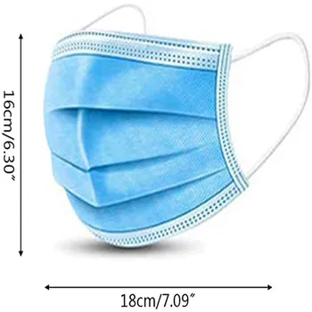 

Mask Material DIY Self-Made Face Mask Material Set - Non Woven Fabric Materials Activated carbon filter Windproof Mouth-muffle b