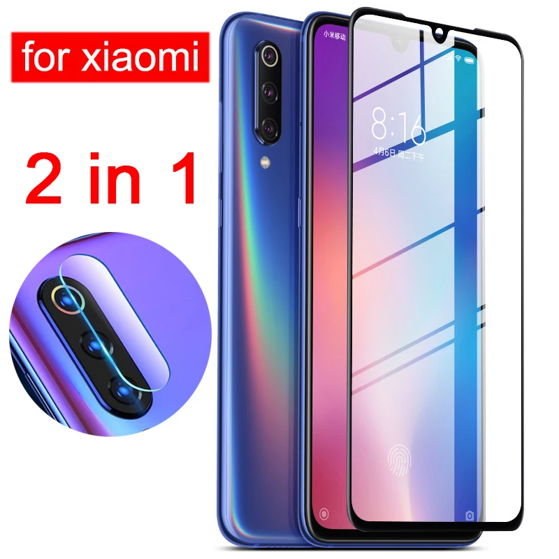 Чехол для телефона из закаленного стекла 9D Xiaomi 9 Lite Pro 9Pro защитная пленка экрана и