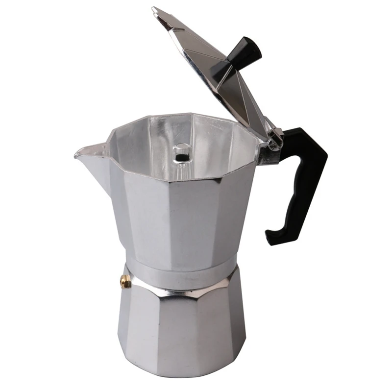 Горячая алюминиевая итальянская плита/Moka Эспрессо кофеварка/Кофеварка инструмент