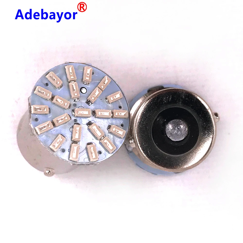 200x1156 BAY15S P21W 3014 22 SMD стробоскопическая вспышка Автомобильные светодиодные