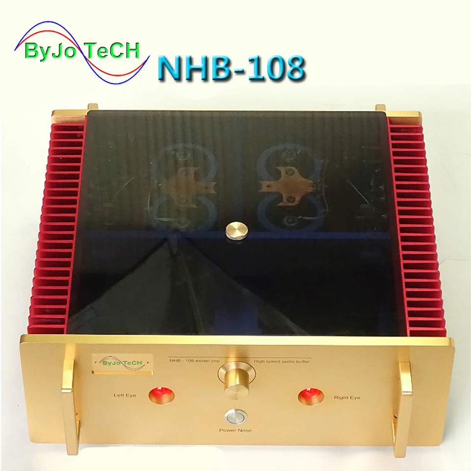 

NHB-108 Power Amplifier 140W*2 8ohm OFC Super pure Copper Transformer Best Sound After-stage power amplifier
