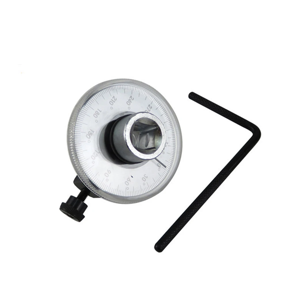 Torque Gauge 1/2'' Adjustable Drive Angle Gauge Torque Wrench Meter Measure Car Garage Tool BS521426 Non-slip Mini Gauges