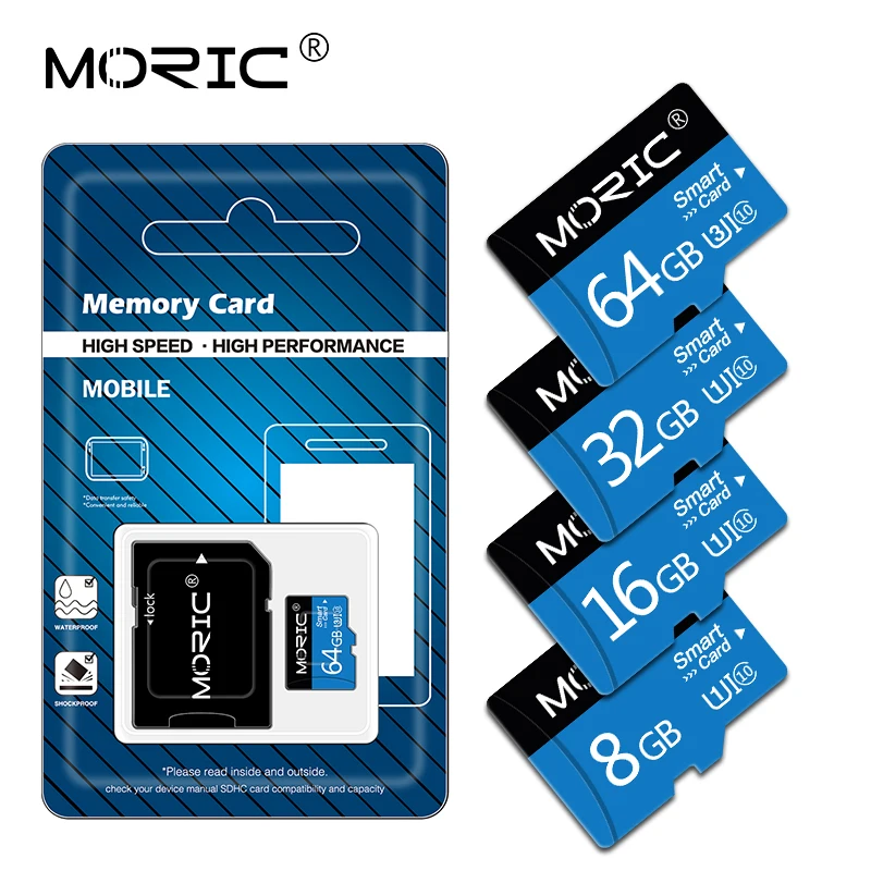 Micro SD TF Card 8GB 16GB 32GB 64GB 128GB 256GB Class 10 Flash Memory Microsd 8 16 32 64 128 256 GB for Smartphone Adapter | Компьютеры и