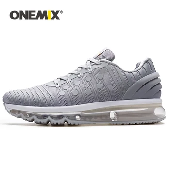 

ONEMIX Sports Shoes Men Running Sneakers Outdoor Jogging Shoes Shock Absorption Outdoor Sneakers For Walking Big Size 36-47