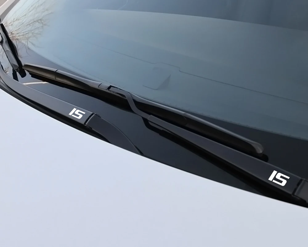 4 Шт Автомобильные наклейки окна стеклоочиститель наклейки для Lexus RX 300 330 составляет 250 300 GX 400 460 UX 200 NX LX v-образной КРЕПЕЖНОЙ ПЛАСТИНОЙ LS GS ES CT200h Fsport аксессуары