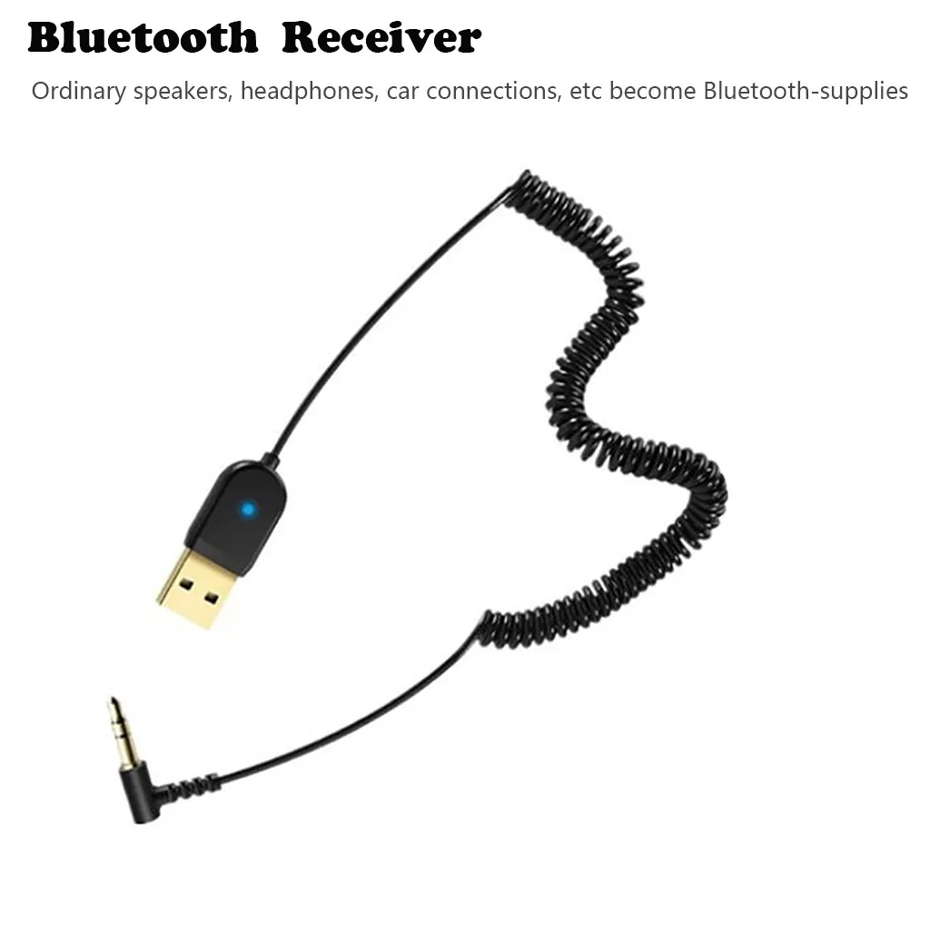 3 5 мм мини USB 2 0 Bluetooth V5.0 регулируемый приемник адаптер для автомобильного
