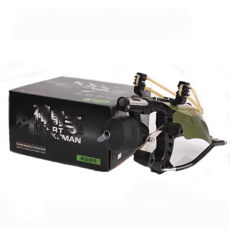 Qualidade de Pesca Dardo a Laser ao ar Slingshot com Carretel de Pesca Alta Conjunto Livre Poderoso Slingshot Caça Catapult Tiro Terno 7 High Quality Esporte e Lazer