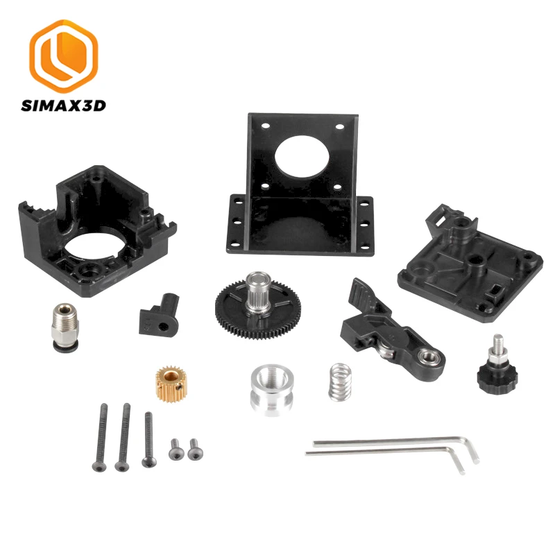 

SIMAX3D Titan Extruder 3D Printer Part Fully Kit with Nema 17 Motor for J-head Bowden Mounting 1.75mm FLA Ender 3 Pro Hotend